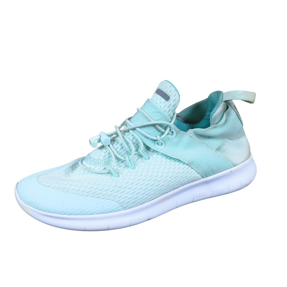 Nike Free RN Commuter 2017 Women Running Shoe 7.5 Training Igloo Blue 880842-300